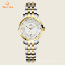 Women′s Gold Tone Dress Watch with Stainless Steel Band 71174